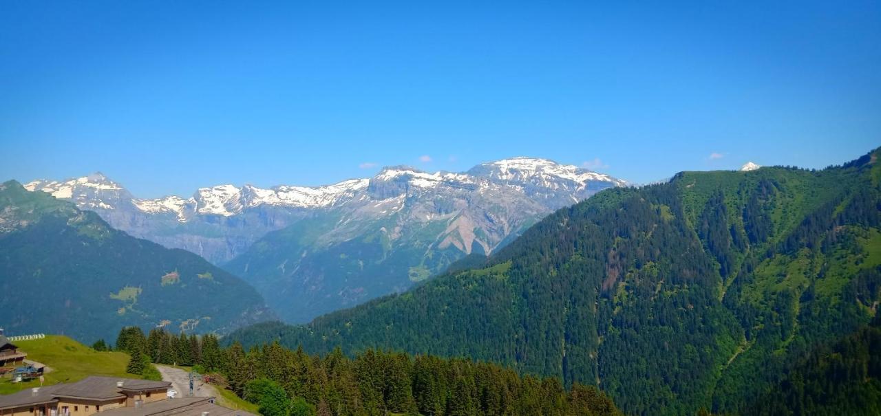 Appartement Au Pied Des Pistes Samoëns Exteriör bild